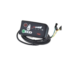 Medidor De Corrente Para Bicicleta Elétrica De 48 V, Display Led, Medidor De Potência De 6 Km, 790 Metros Brilvibera
