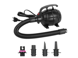 Bomba De Ar Elétrica, 500 W De Potência, Design Compacto E Portátil, Preta, Ue