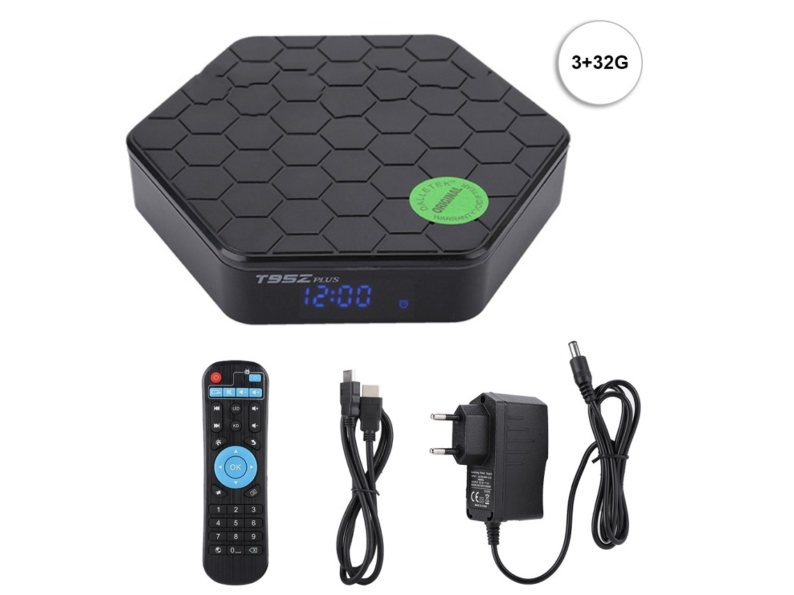 Decodificador (4K Full HD, Wi-Fi e Bluetooth)