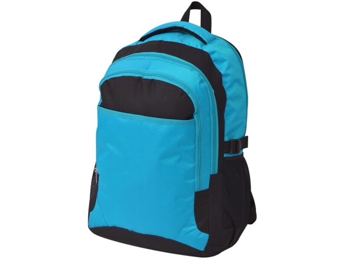 Mochila Escolar Vidaxl 40 L Preta E Azul