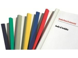 Baguete para Encadernação FELLOWES Dorsini Rilegafogli Vermelho (Máx. 40 Folhas)