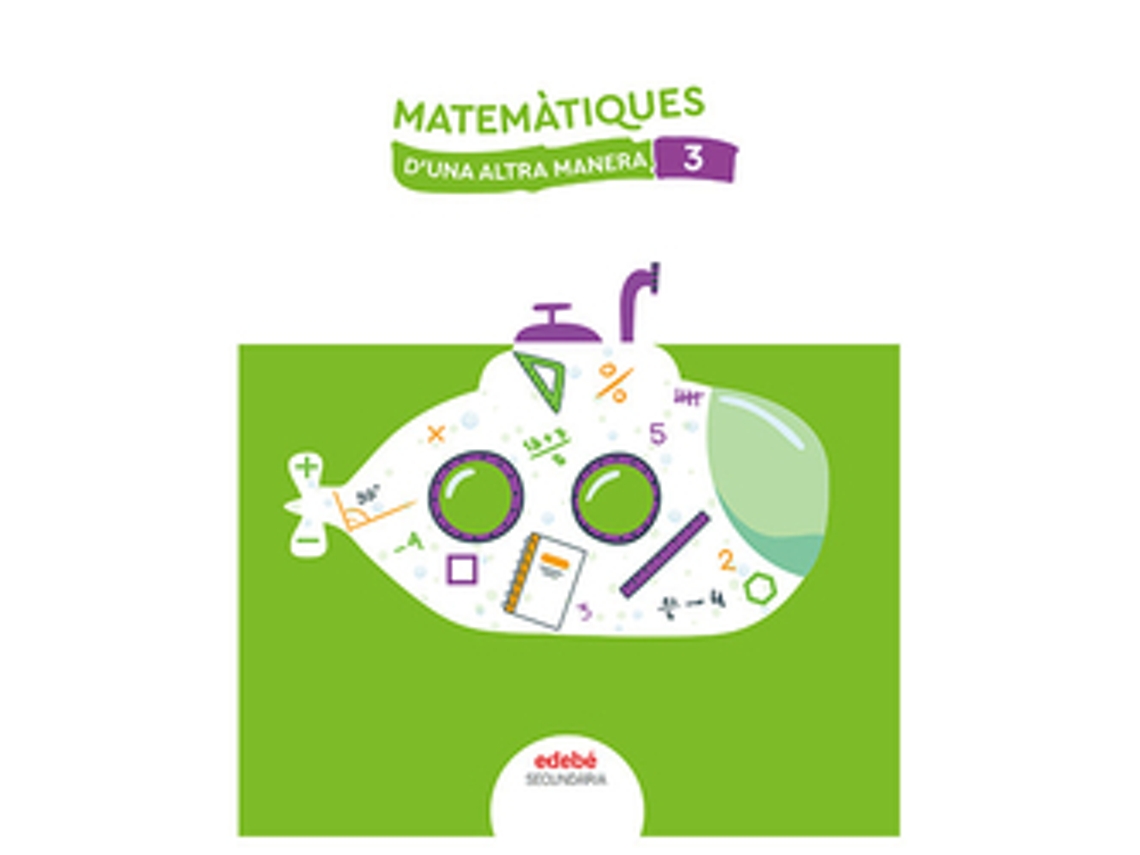 Livro Matemàtiques 3 de Edebé e Obra Colectiva