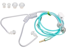 Fones De Ouvido Binaurais Com Tubo Ar, Sem Radiação, Redução Ruído,