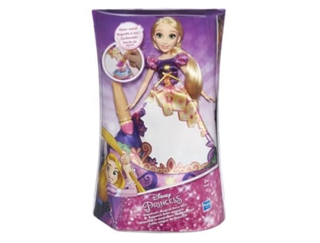 Boneca  Princesa Rapunzel com Saia Mágica
