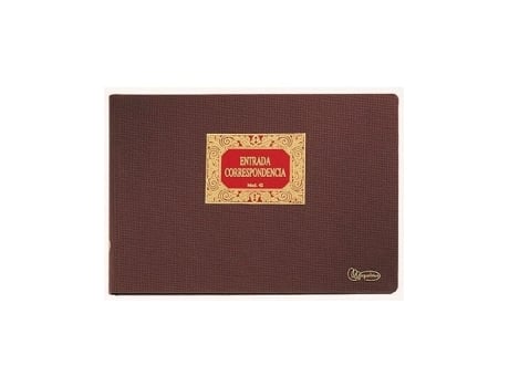 5042 Livro de Gestão Bronze, Castanho .