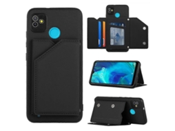 Capa Para Celular Tecno Pop5 Em Pu Tpu Pc