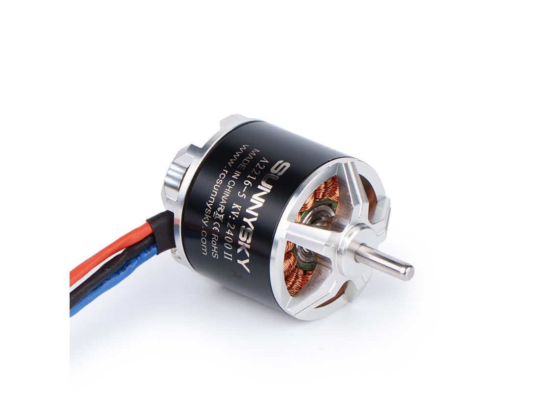 Motor Brushless Sunnysky A2216 Série Angel 3 4s de 1250kv para Aeromodelos de Asa Fixa. MDUG (880kv, 1250kv, 1400kv, 2400kv)