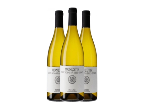 Vinho branco PARXET Monestir Sant Sebastià dels Gorgs Blanco Penedès Jovem (0.75 L - 3 Unidades)