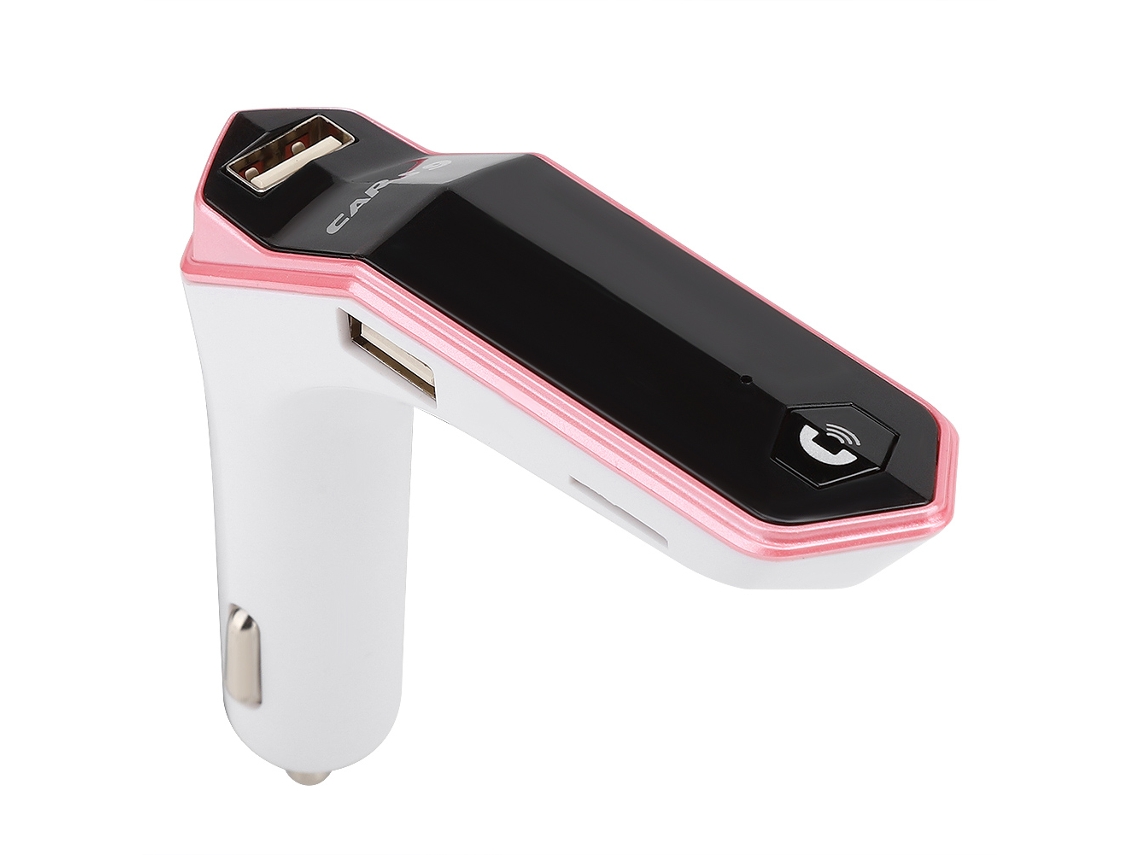 Transmissor Fm Carro Com Carregamento Usb E Reprodutor Mp3