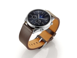 Pulseira de couro genuíno de 22 mm para Samsung Gear S3 Classic/Frontier Ly Ebike