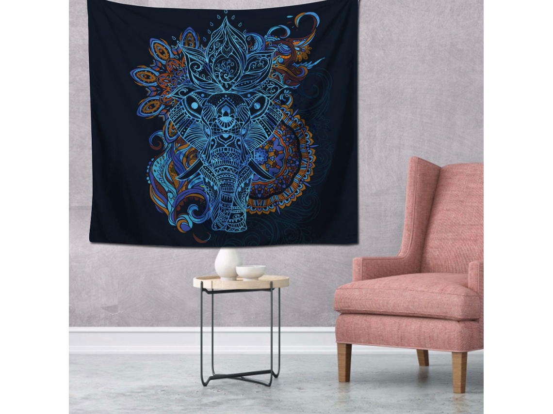 Tapete De Elefante (estilo Étnico 150*130cm) Eoocoo