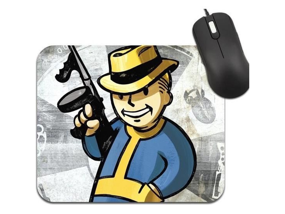 Tapete De Mouse Logotipo Fallout 4 Bethesda