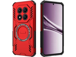 Capa Hexinyigjly Para Xiaomi Redmi Note 15 Pro Compatível Com Magsafe Vermelho