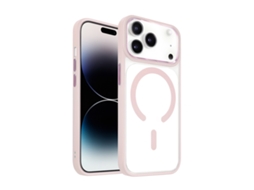Capa Bumper Para Iphone 17 Pro Max Compatível Magsafe Com Contorno Reforçado