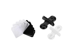 40 Pcs Bolsas Filtro Aquário Malha Com 40 Suportes Ventosa Divisórias