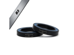 Conjunto de 2 Rolamentos de Suporte Inferior B3 25 X 37 X 6 Mm Campagnolo Ultra Torque BLACK BEARING