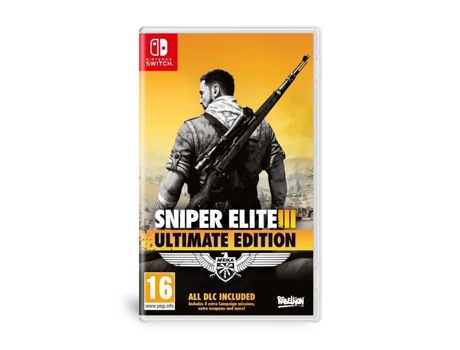 Videogame Sniper Elite Ultimate Edition Segunda Guerra Mundial Norte Da África Ação Estratégica