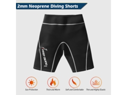 Business calcinha de Neoprene 2mm para Mergulho, Surf, Natação, Snorkeling, Pantalões de Mergulho