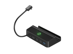 Yizhood Docking Station USB C TV Dock Stand HDMI USB2.0 Tipo C para Steamdeck Console Preto