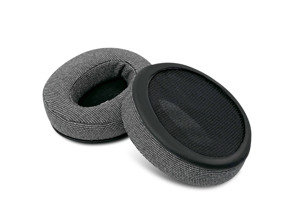 Almofada para Auscultadores Sennheiser Hd 4.40bt de Espuma Macia Tecido de Algodão e Linho Cinza XIAOMOYU