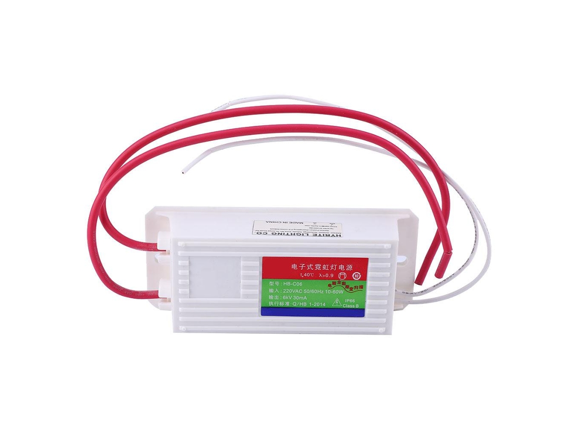 Transformador Eletrônico Para Luz Neon 6kv 30ma