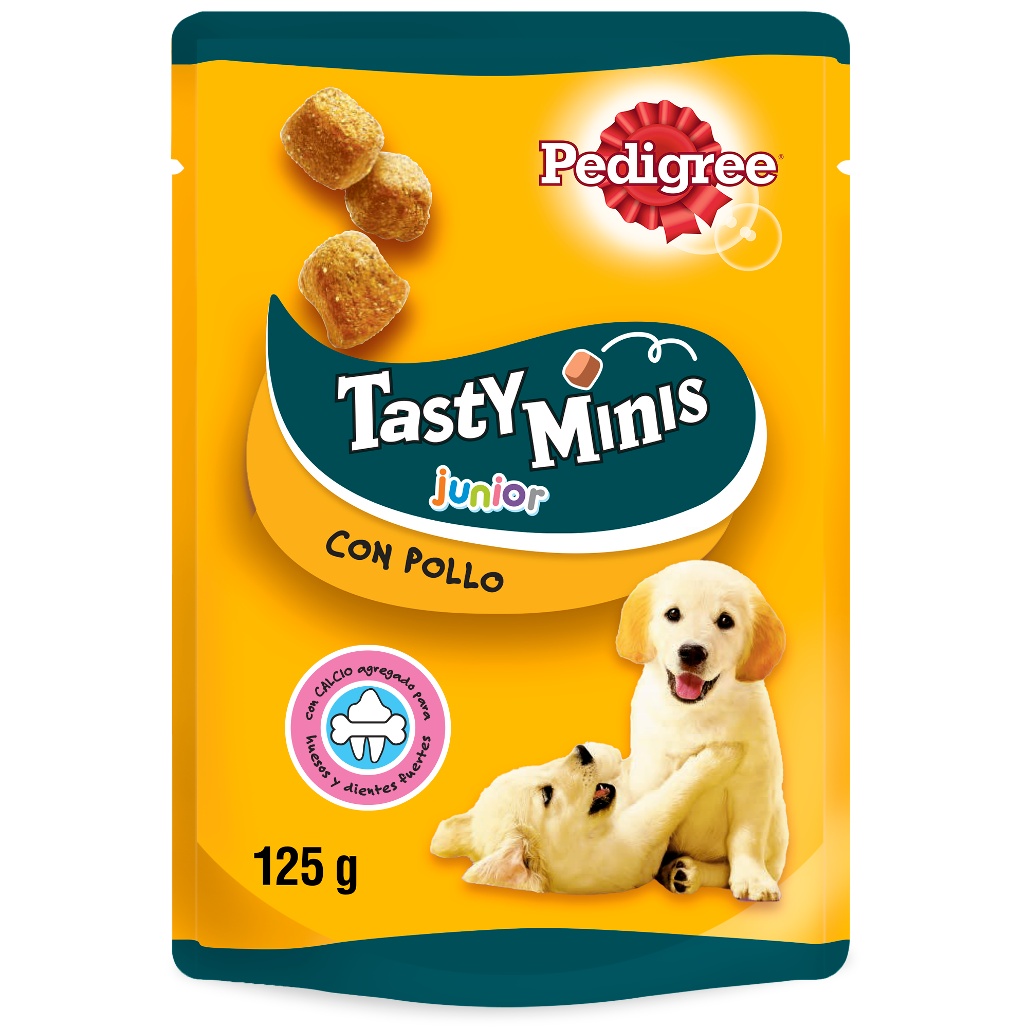 Snack de Educação Tasty Minis para Cachorros Sabor a Galinha 125 G PEDIGREE