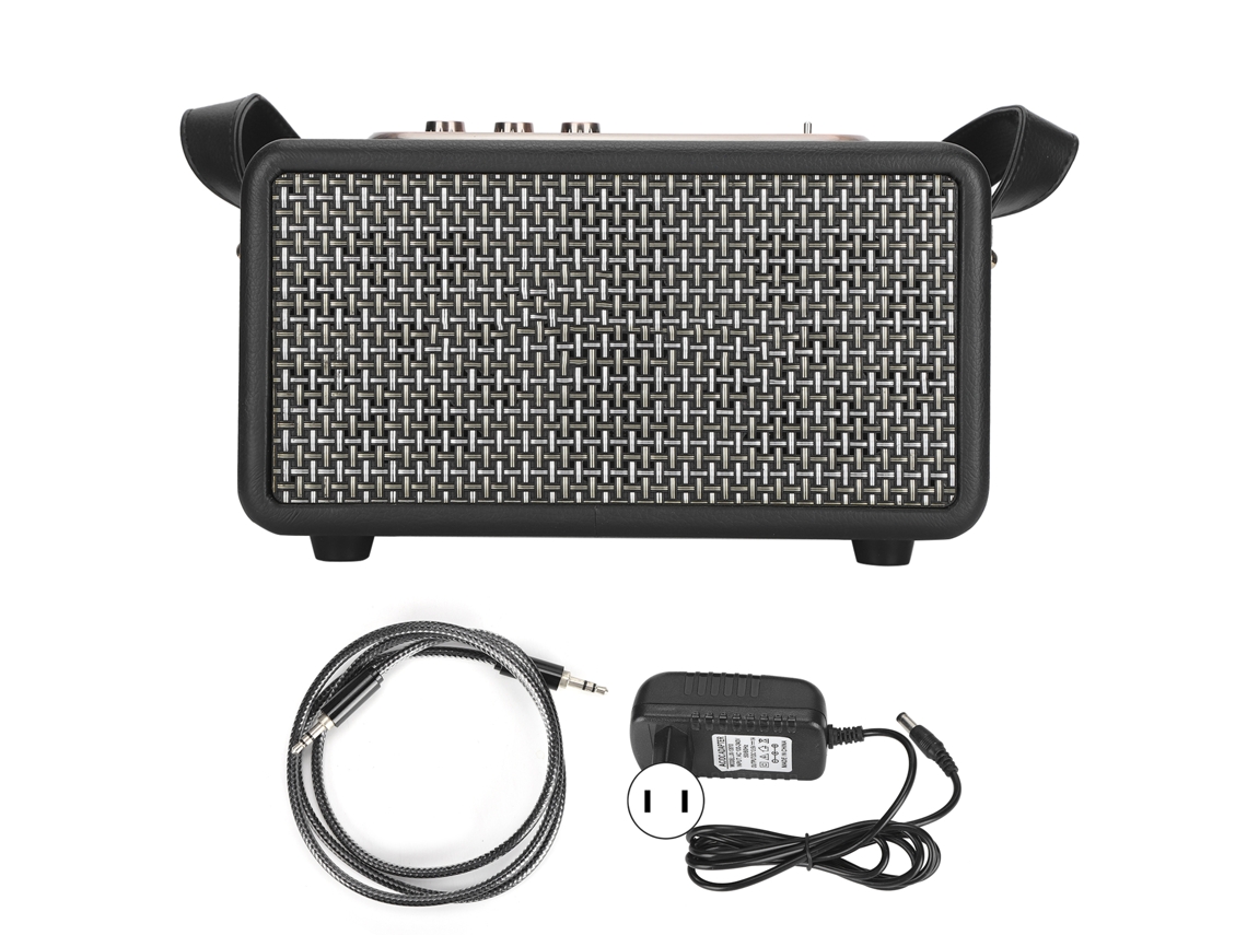 Caixa De Som Bluetooth Estéreo (portátil, Interface De Áudio 3.5mm)