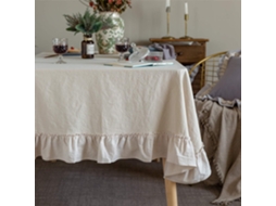 Toalha De Mesa Com Babados Estilo Country, Algodão Retrô, Toalha De Mesa Retangular Para Jantar, Chá De Bebê, Cozinha, Festa De Casamento, Toalha De M