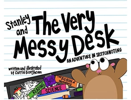 Livro Stanley and the Very Messy Desk de Carrie Baughcum (Inglês)