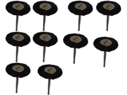 Conjunto De 10 Escovas Nylon Para Limpeza Superfícies Metálicas, Remoção Eficaz De Ferrugem E Rebarbas, Para Uso Em