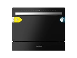 Máquina de lavar loiça para 6 talheres Bolero Aguazero 2400 Vidro Preto Cecotec