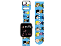 Bracelete Silicone Suave Personalizada Apple Watch Series 8 41Mm Charlie Brown