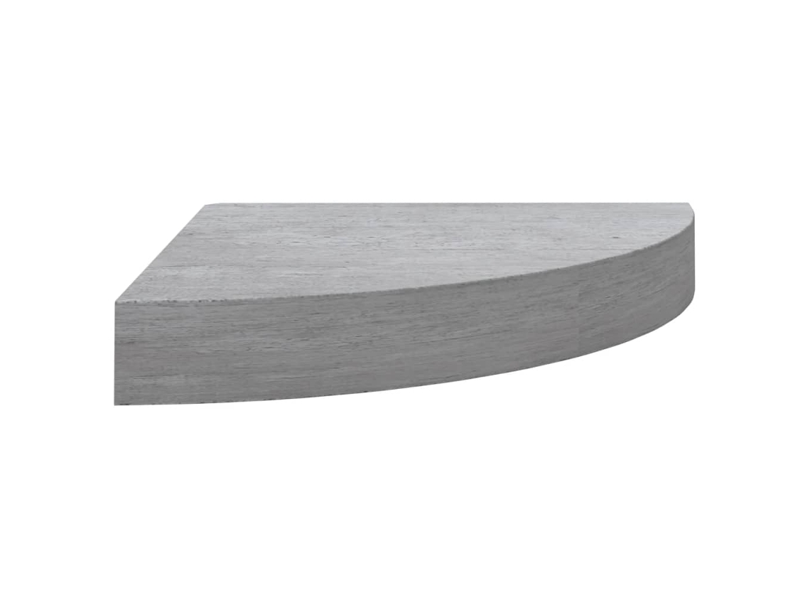 Wall Corner Shelf, Wall Corner Shelves Vidaxl Cinzeto Mdf (25 X 25 X 3.8 Cm)