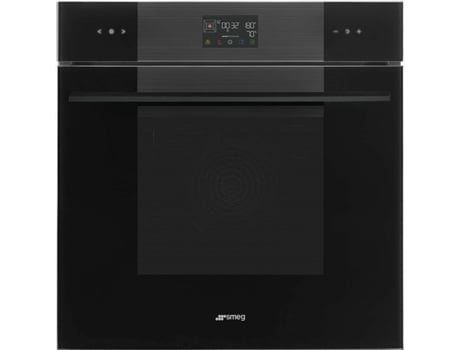 Forno a Vapor SMEG SO6102S3PB3 (67 L - 59.7 cm - Hidrolítico - Preto)