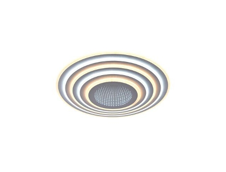 Plafon Regulável Smart Mei 3d 125w 3cct Cristalrecord