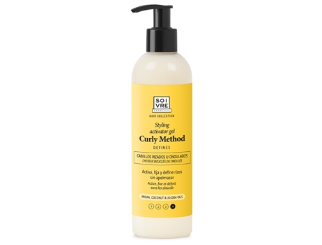 Fixação de cabelo encaracolado  250 ml