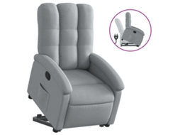 Stand Up Recliner Chair, Stand Up Recliner Chairs Vidaxl Cinzeto Tecido