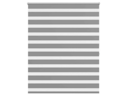 Maison Exclusive - Cortina Zebra, 140,9 X 175 Cm, Largura Do Tecido 136,7 Cm, Cinza