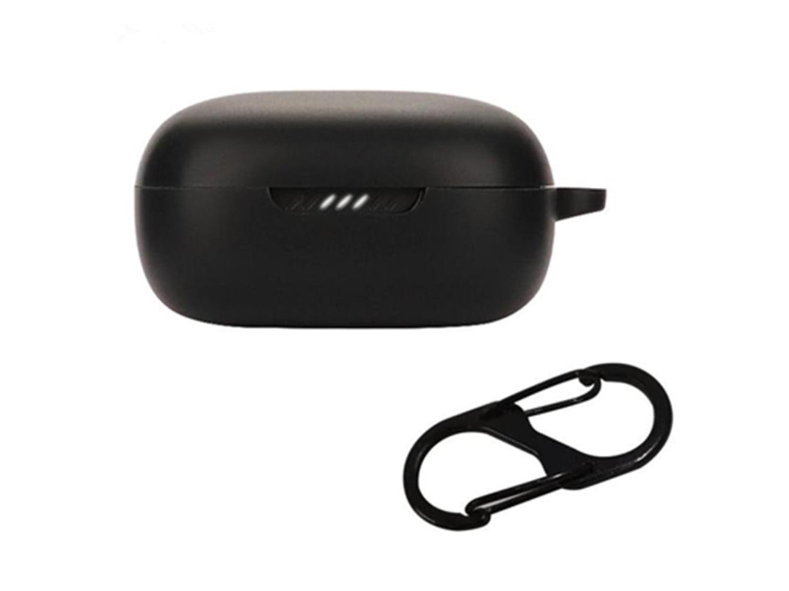 Capa De Silicone Com Fivela Para Jbl Live Pro 2 Preto Brilvibera