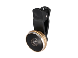 Lente de efeito fisheye com clip universal de 235 graus