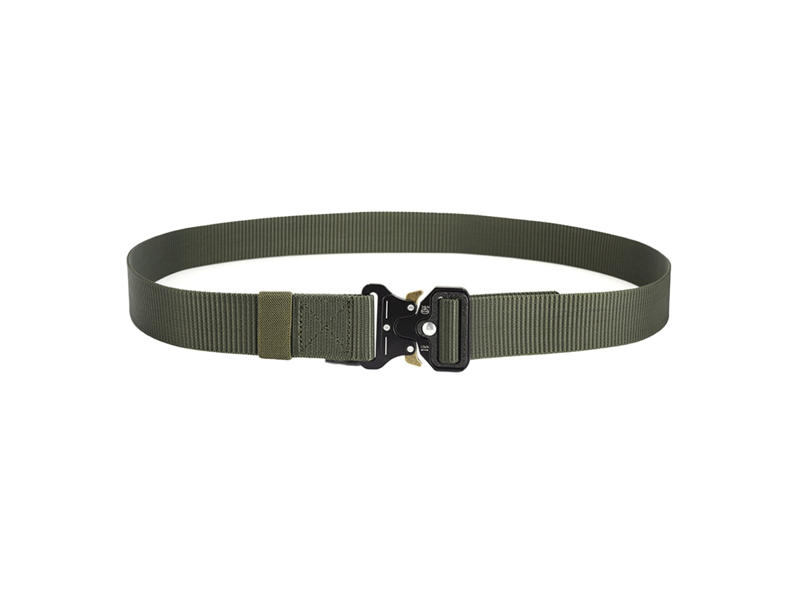 Cinto de Lona Ajustável com Fivela de Desengate Rápido para Treinamento Outdoor Od Green