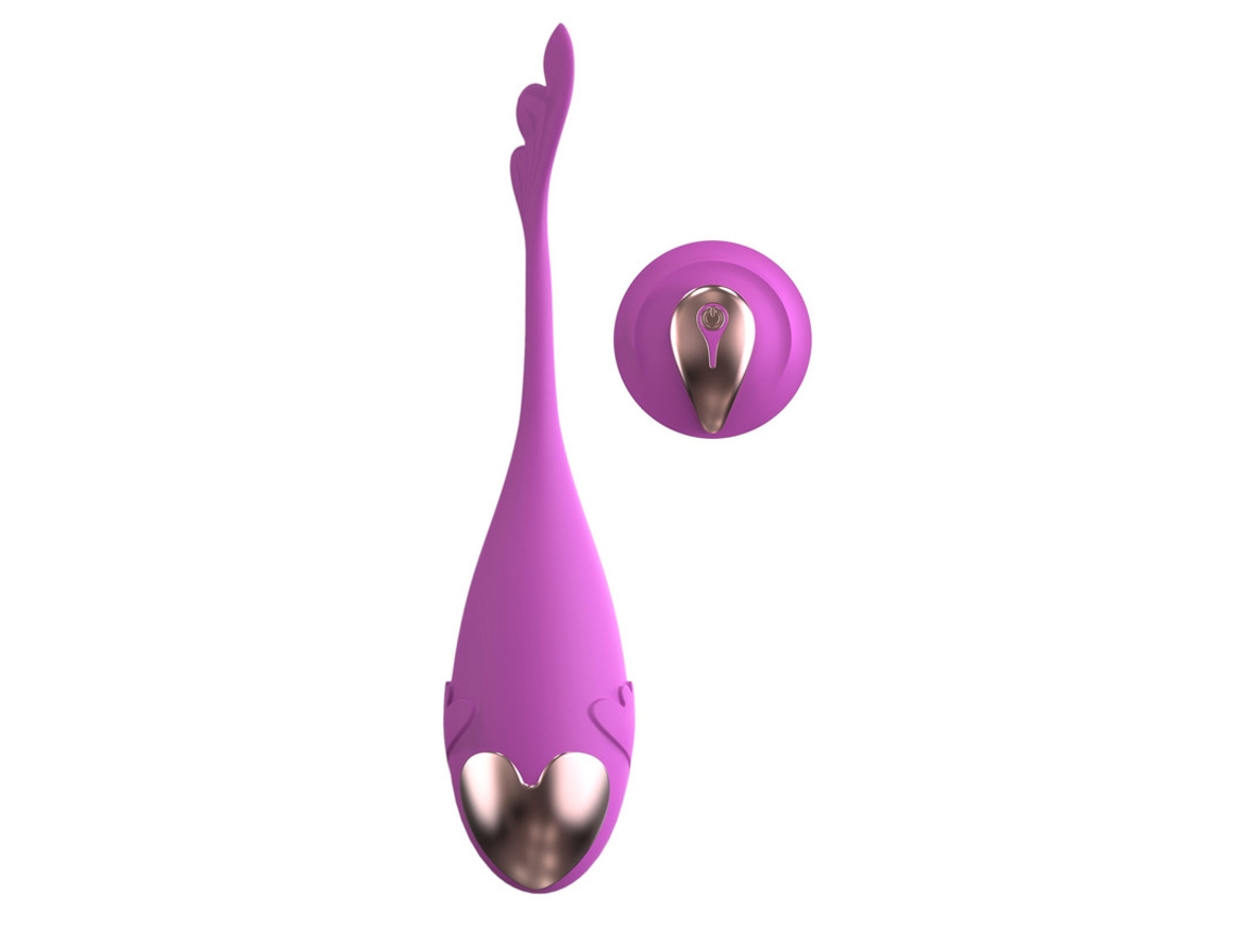 Vibrador De Massagem Com Controle Remoto Sem Fio De 10 Frequncias Para Mulheres (roxo)