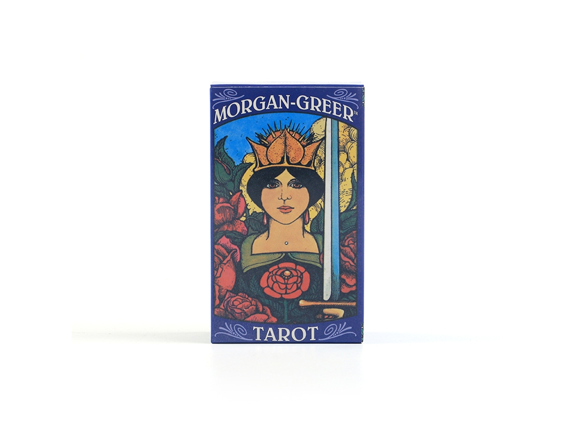 Baralho De Cartas Oráculo, Tarô Morgan Gilles, 12x7, 83 Cartas No Total, Material: Papel, Dimensões: 12,3 Cm X 7,2 Cm X 3,2 Cm