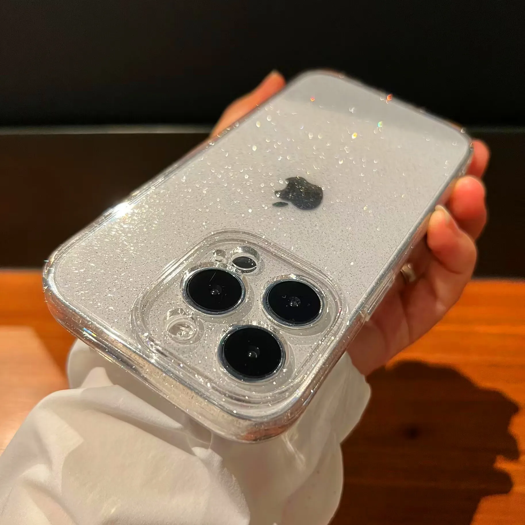 Capa Transparente Para Iphone Xs, Feita De Silicone Macio E Transparente.