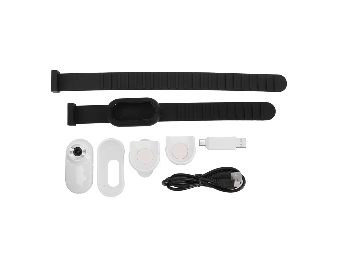 Collar con cámara para mascotas, 1080p HD, rastreador de perros y gatos, video y fotos, pantalla LCD de 130°, 64 Gb, accesorios | S/MARCA