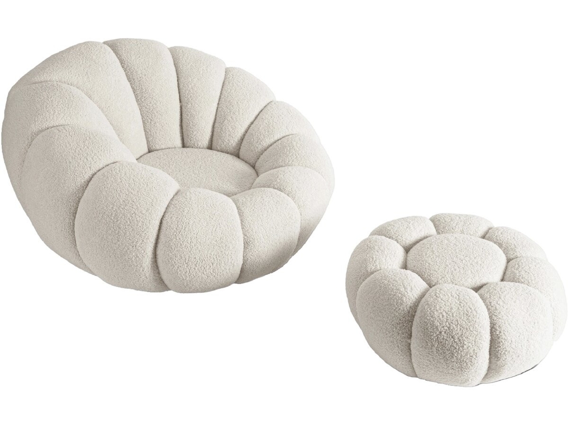Cadeirão Estilo Bolha HABITAT ET JARDIN