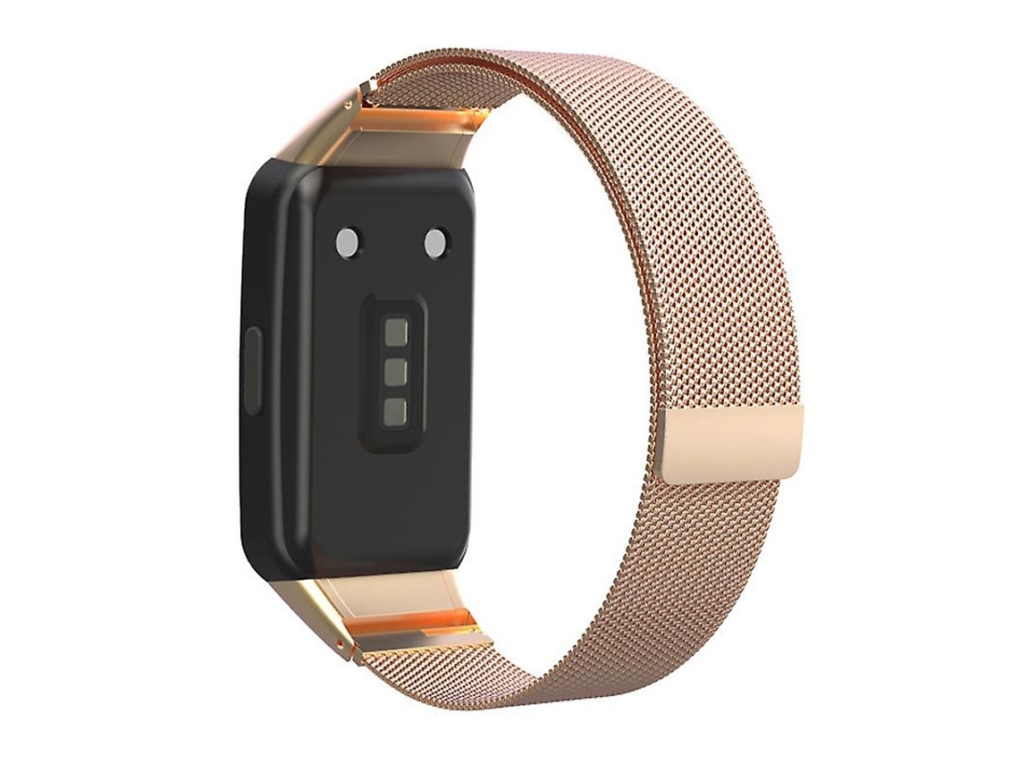 Pulseira De Relógio Inteligente Para Huawei Honor 6 / Huawei Band 6 Dourada Olysi Shop