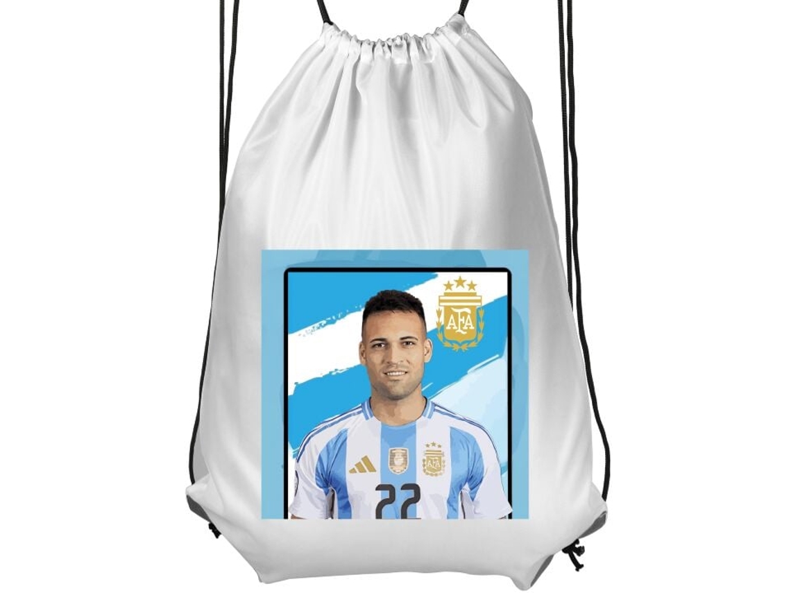 Mochila de Ginástica Infantil Branca BRILVIBERA
