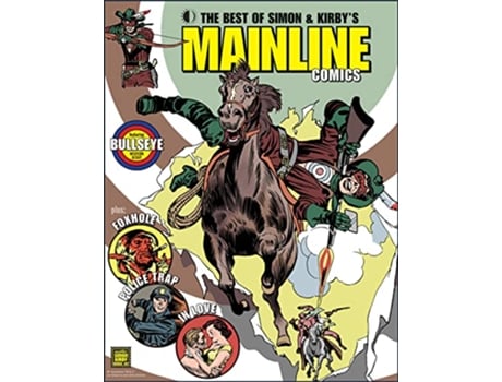 Livro Best of Simon Kirby’s Mainline Comics de Jack Kirby e Joe Simon (Inglês - Capa Dura)