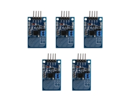 Aetheria 5pcs Módulo de Interruptor Dimmer Pwm com Toque Capacitivo para Controle de Luz Led